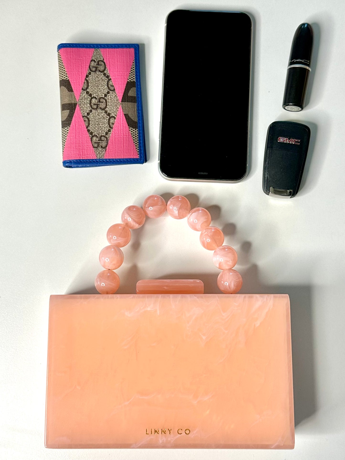 Cecelia Clutch - Peach