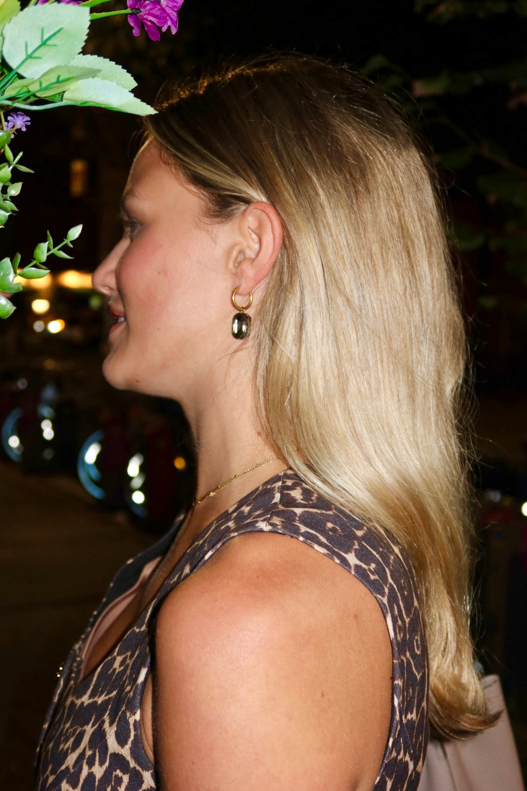 Huggie Charm Earrings - Diana Gray
