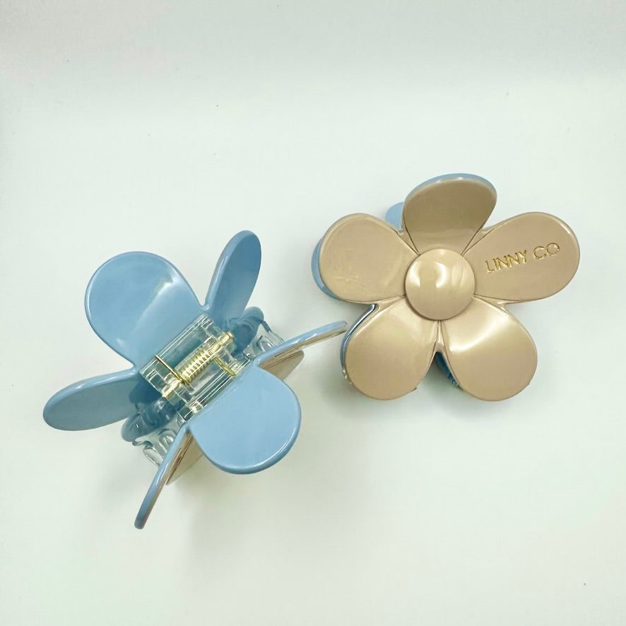 Gigi - Blue/Tan Two-Tone