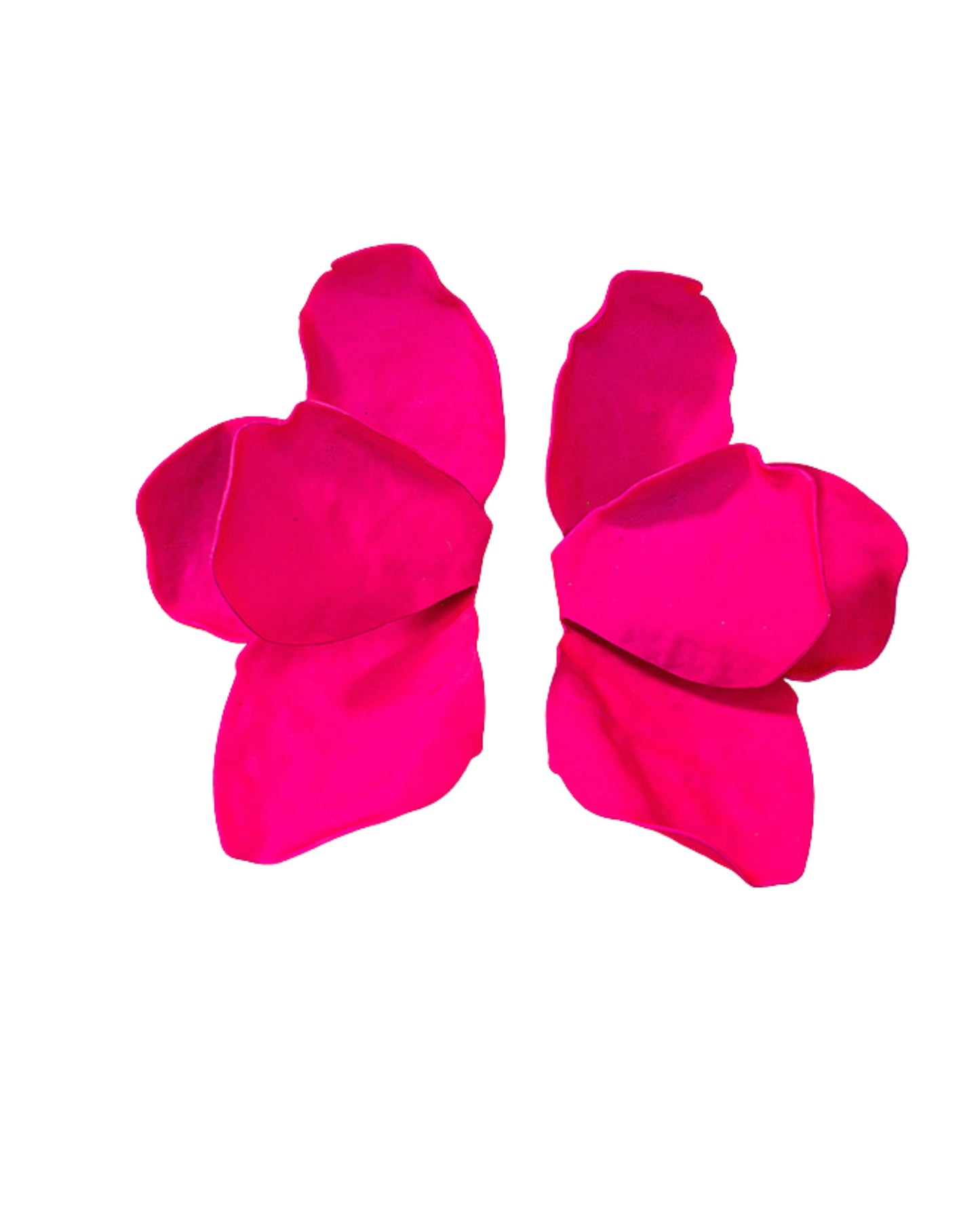 Eden Statement Earrings - Pink