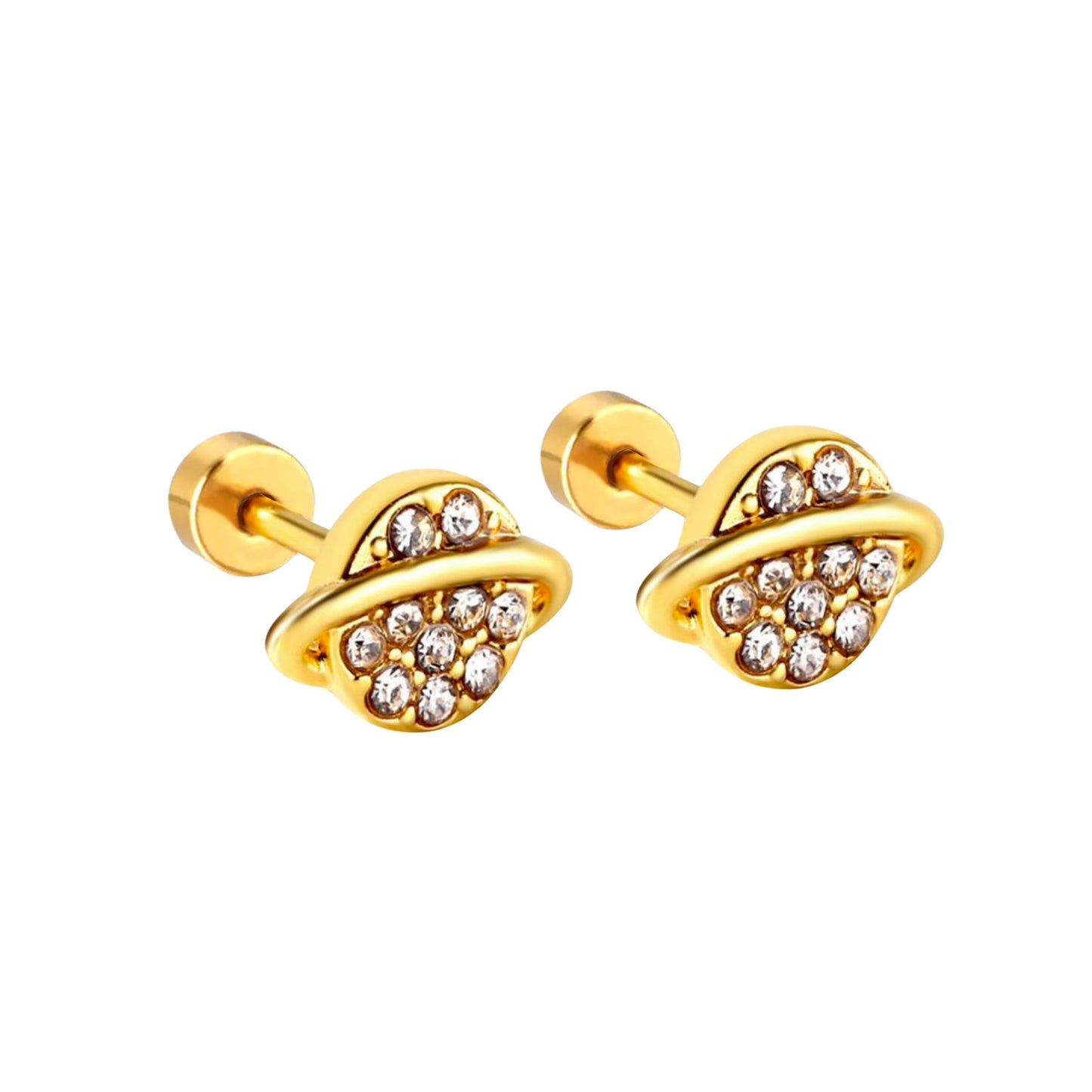 Screwback Stud Earrings - Audra