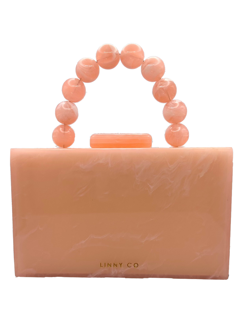 Cecelia Clutch - Peach