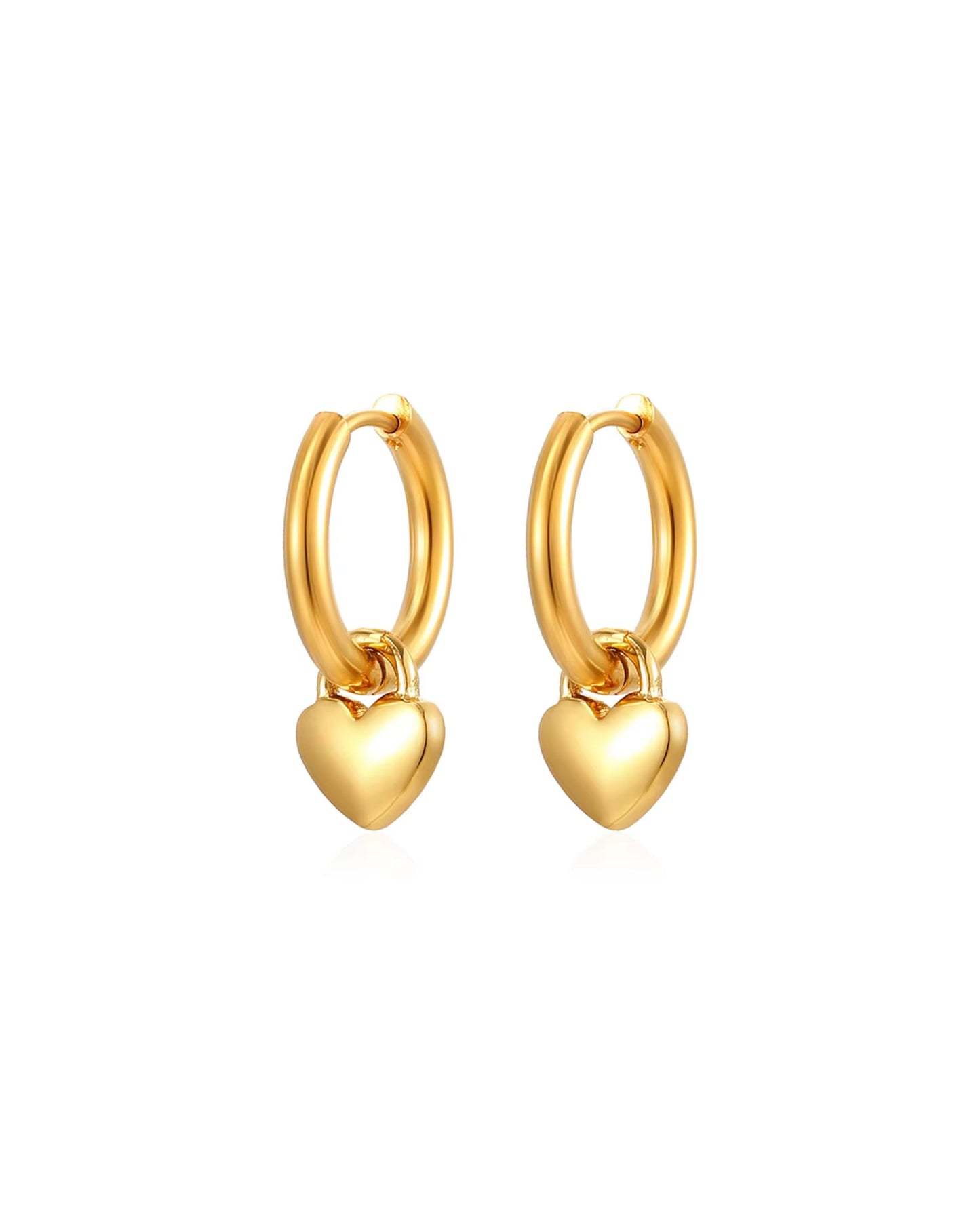 Huggie Charm Earrings - Dakota