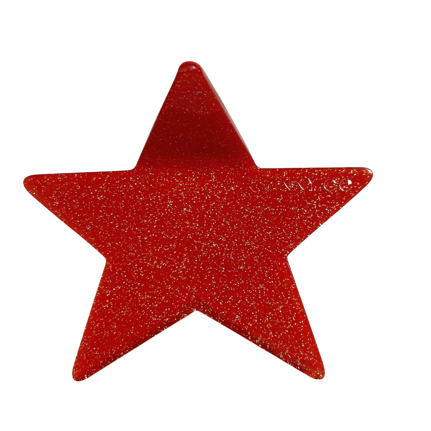 Hair Clip - Paxton Star Red