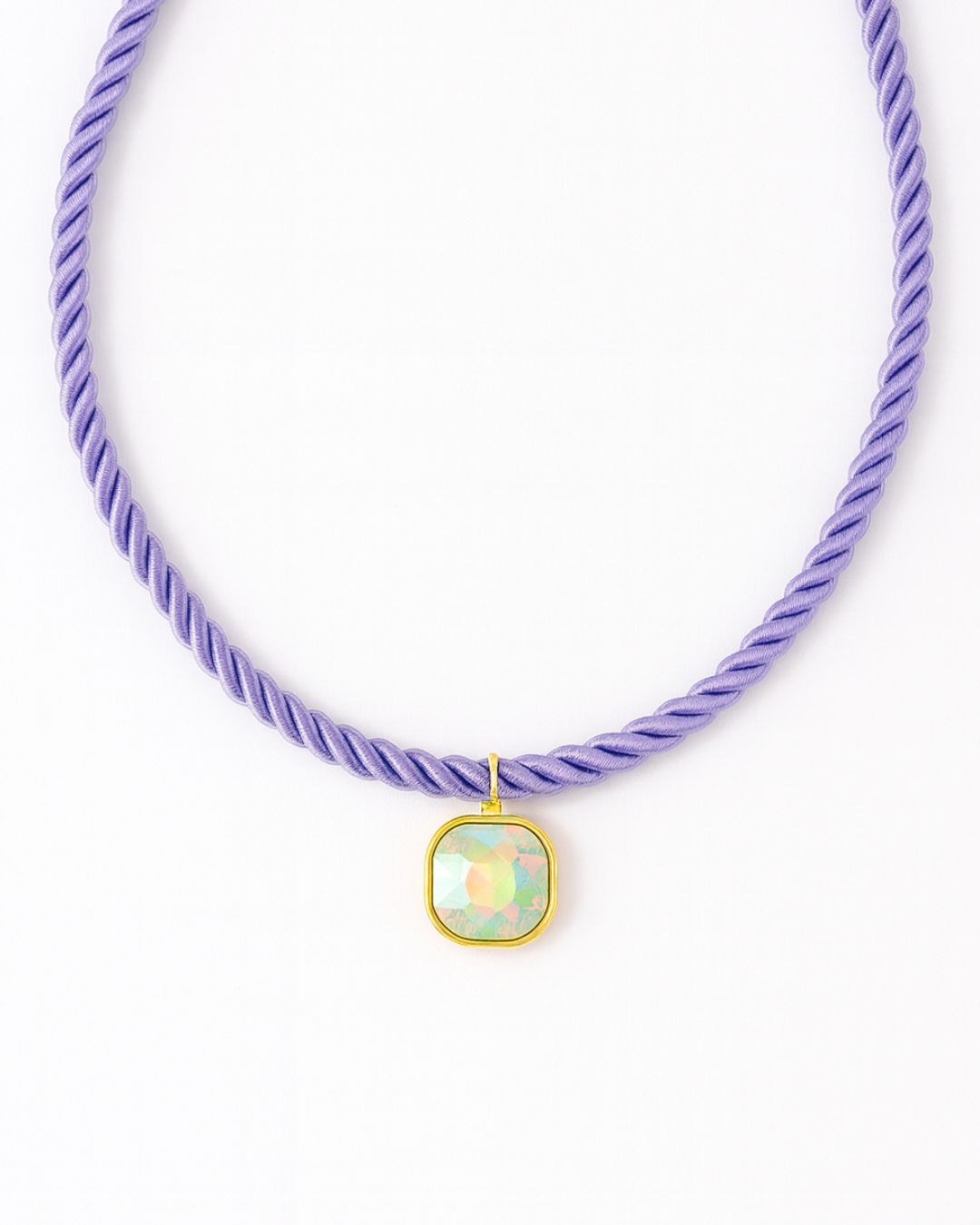 Necklace - Tailyn Rope Necklace - Lavender (Preorder - Ships Sept 10)