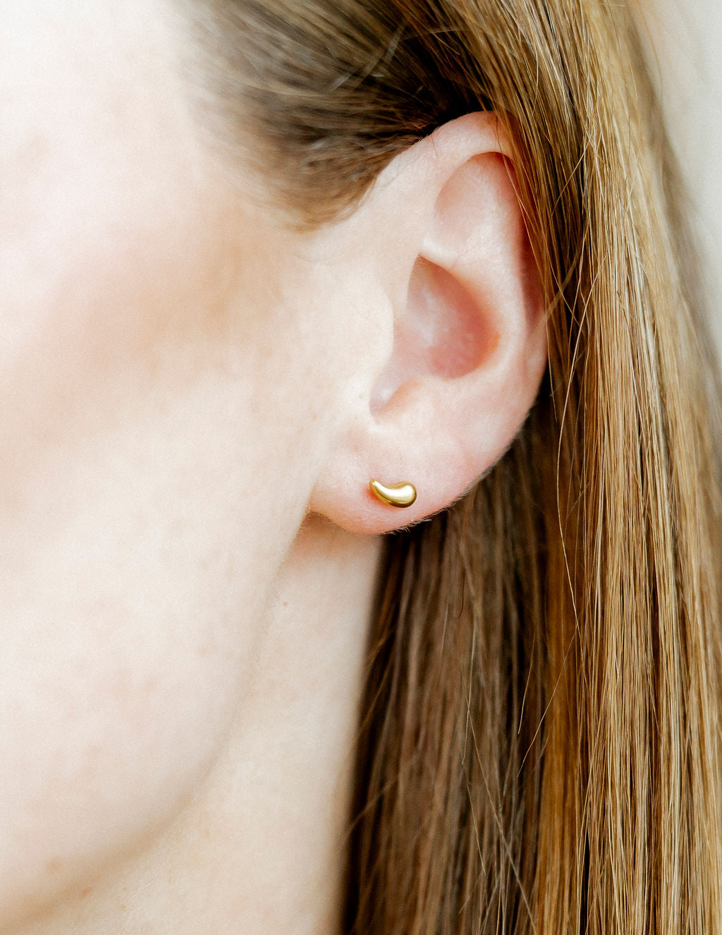 Screwback Stud Earrings - Emma Gold