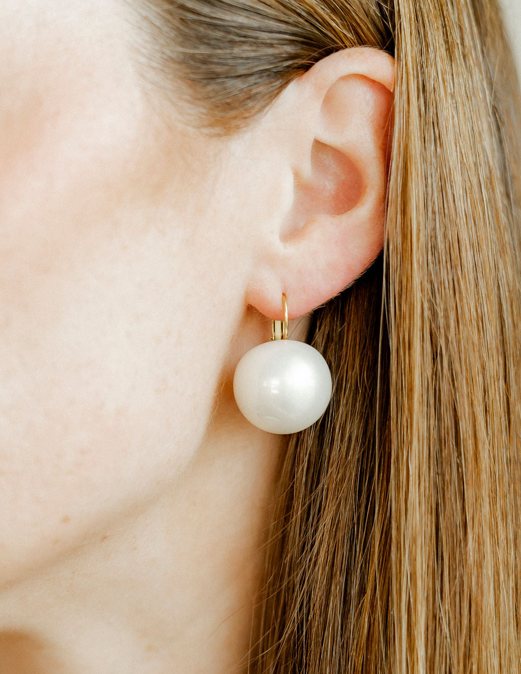 Mary Pearl Statement Earrings