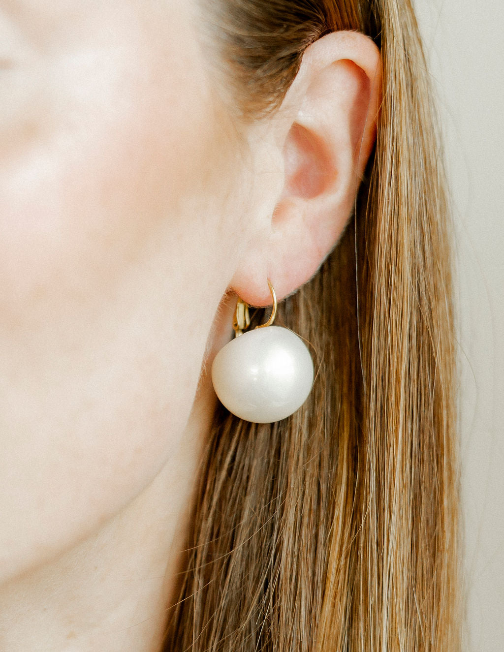 Mary Pearl Statement Earrings
