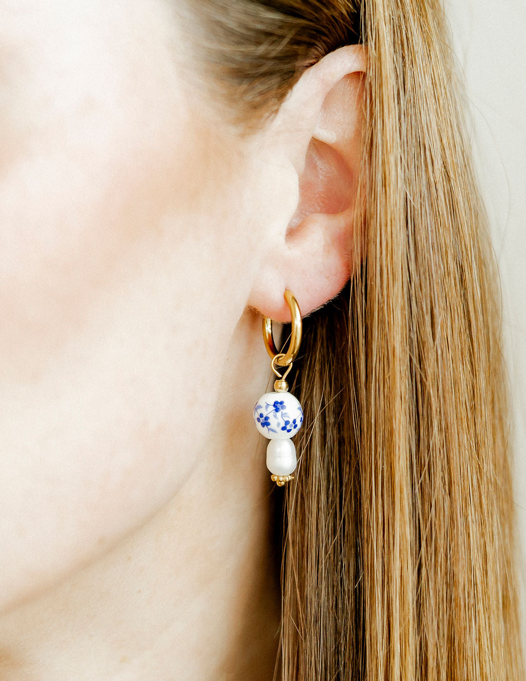 Huggie Charm Earrings - Beverly
