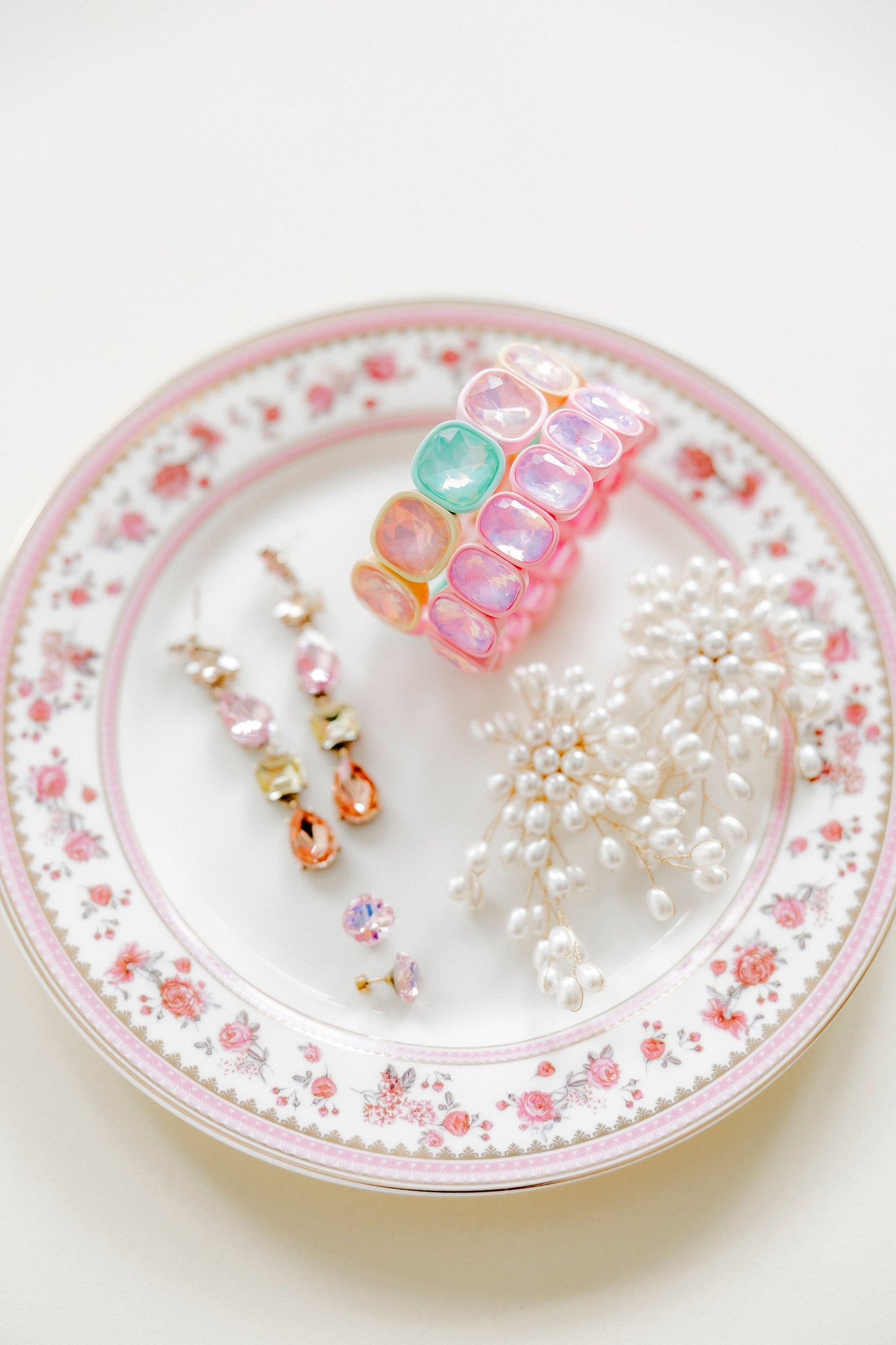 Bracelet - Candy Gem Pastel Rainbow