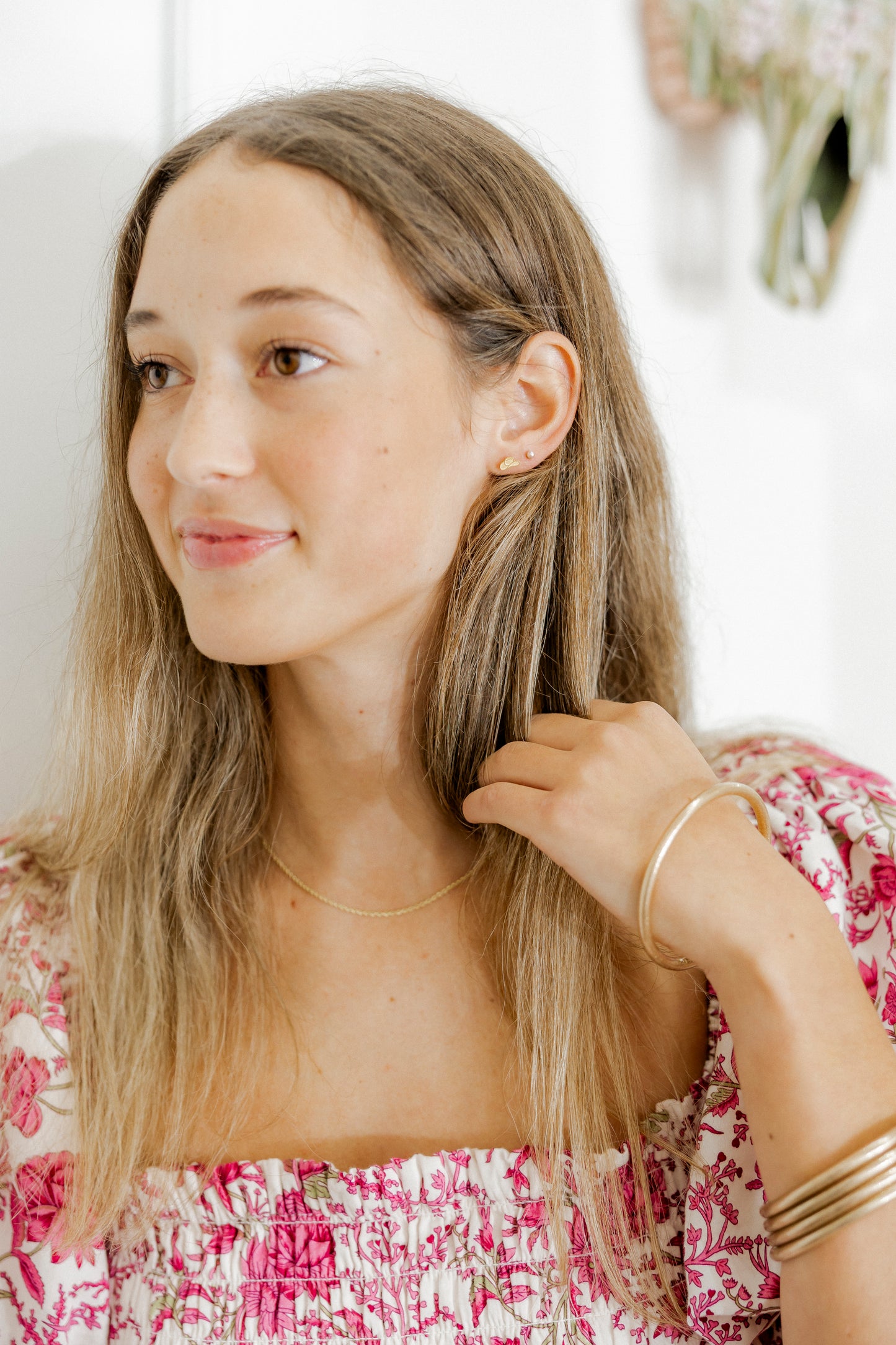 Screwback Stud Earrings - Cowgirl Hat