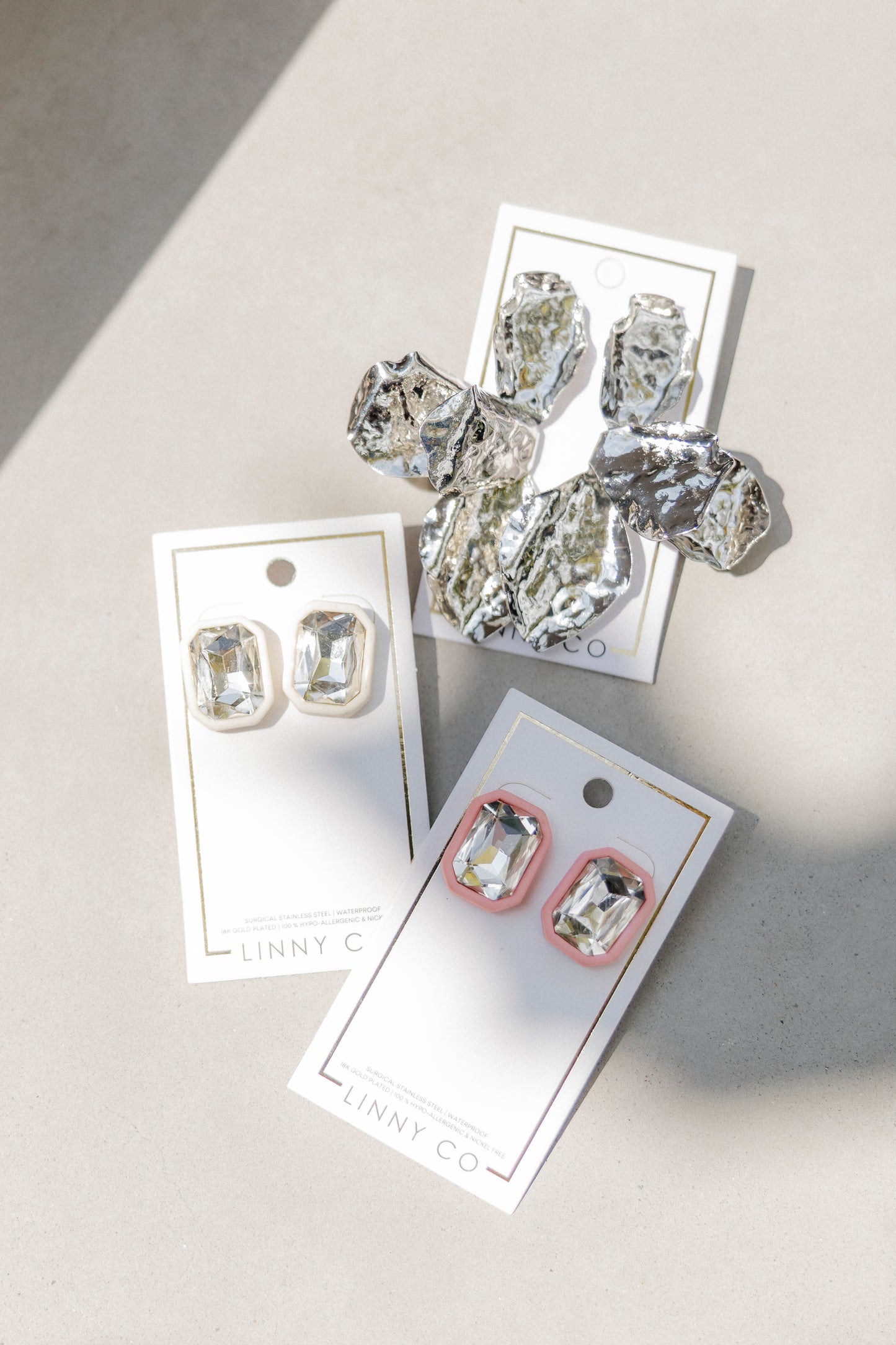 Eden Statement Earring - Silver