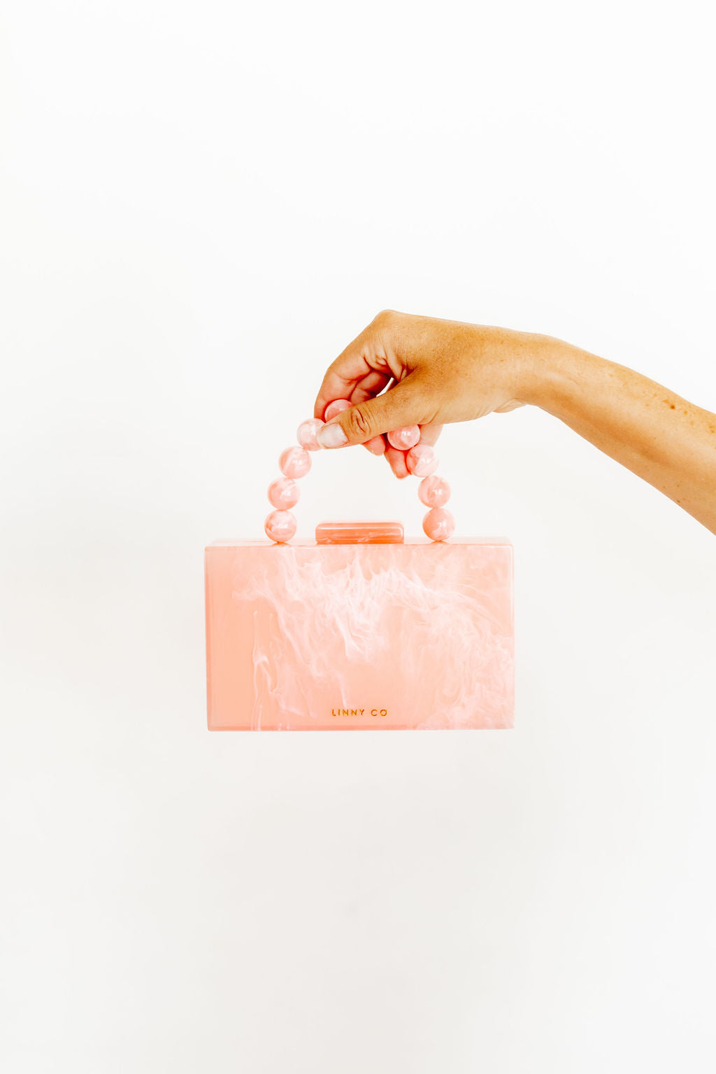 Cecelia Clutch - Peach