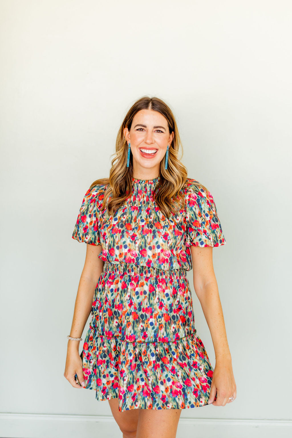 Keli - Dahlia Blue - Earrings