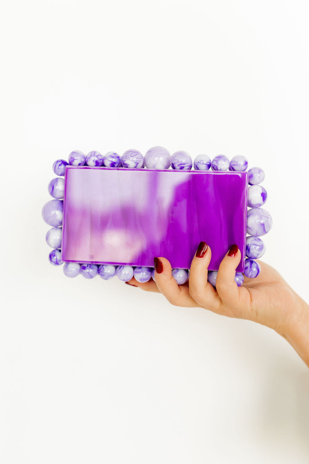 Daphne Clutch - Purple