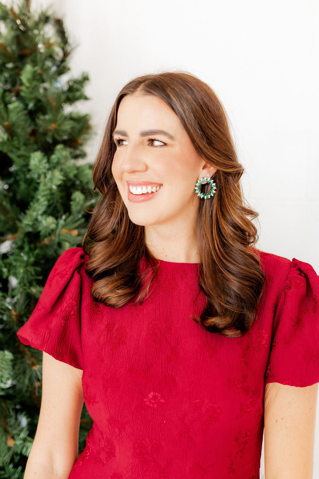 Whitney - Green - Earrings