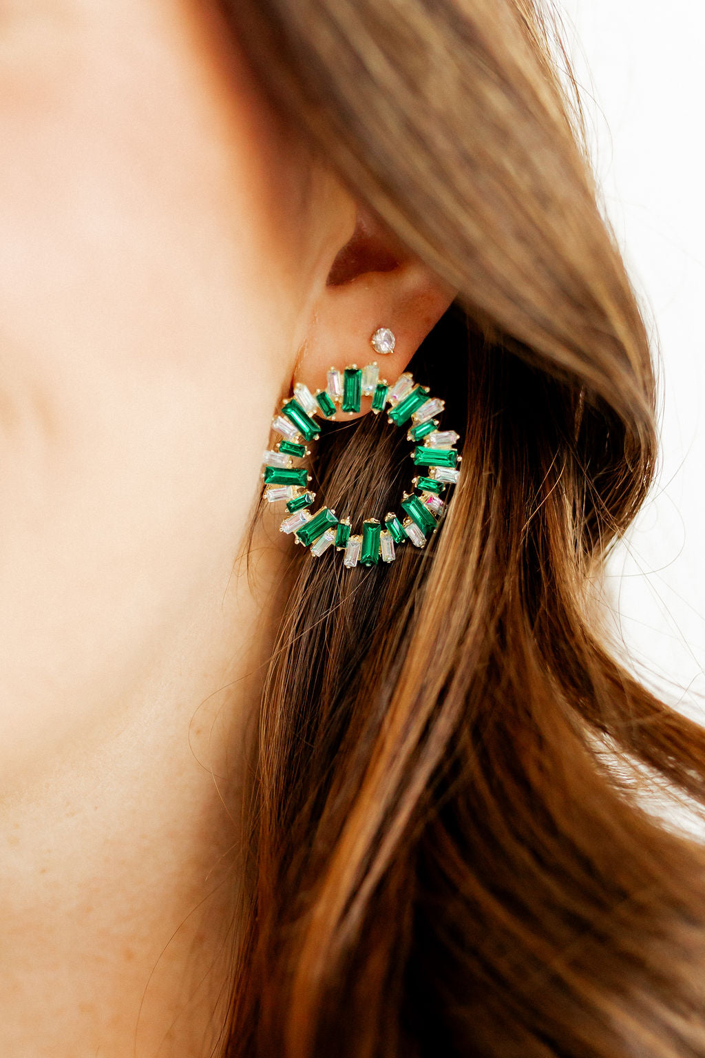 Whitney - Green - Earrings