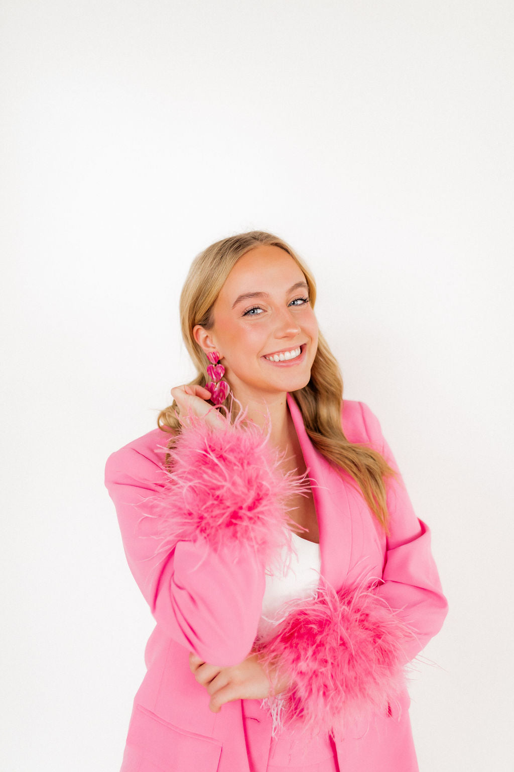 Penny - Love Struck Pink - Earrings