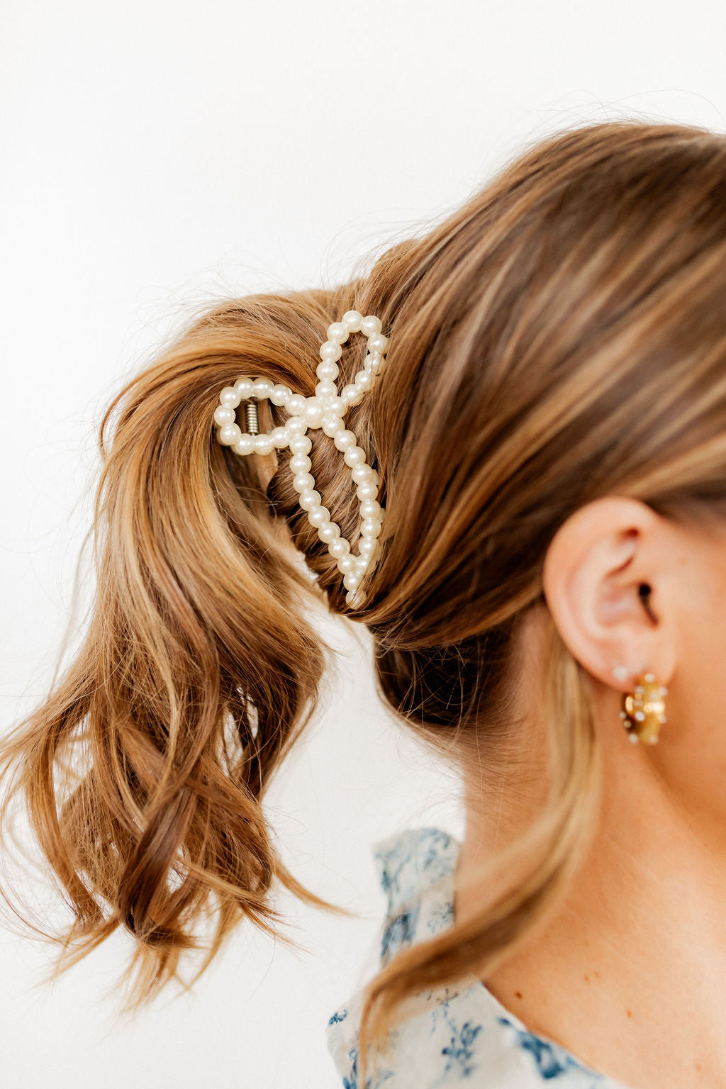 Hair Clip - Paris Pearl Bow