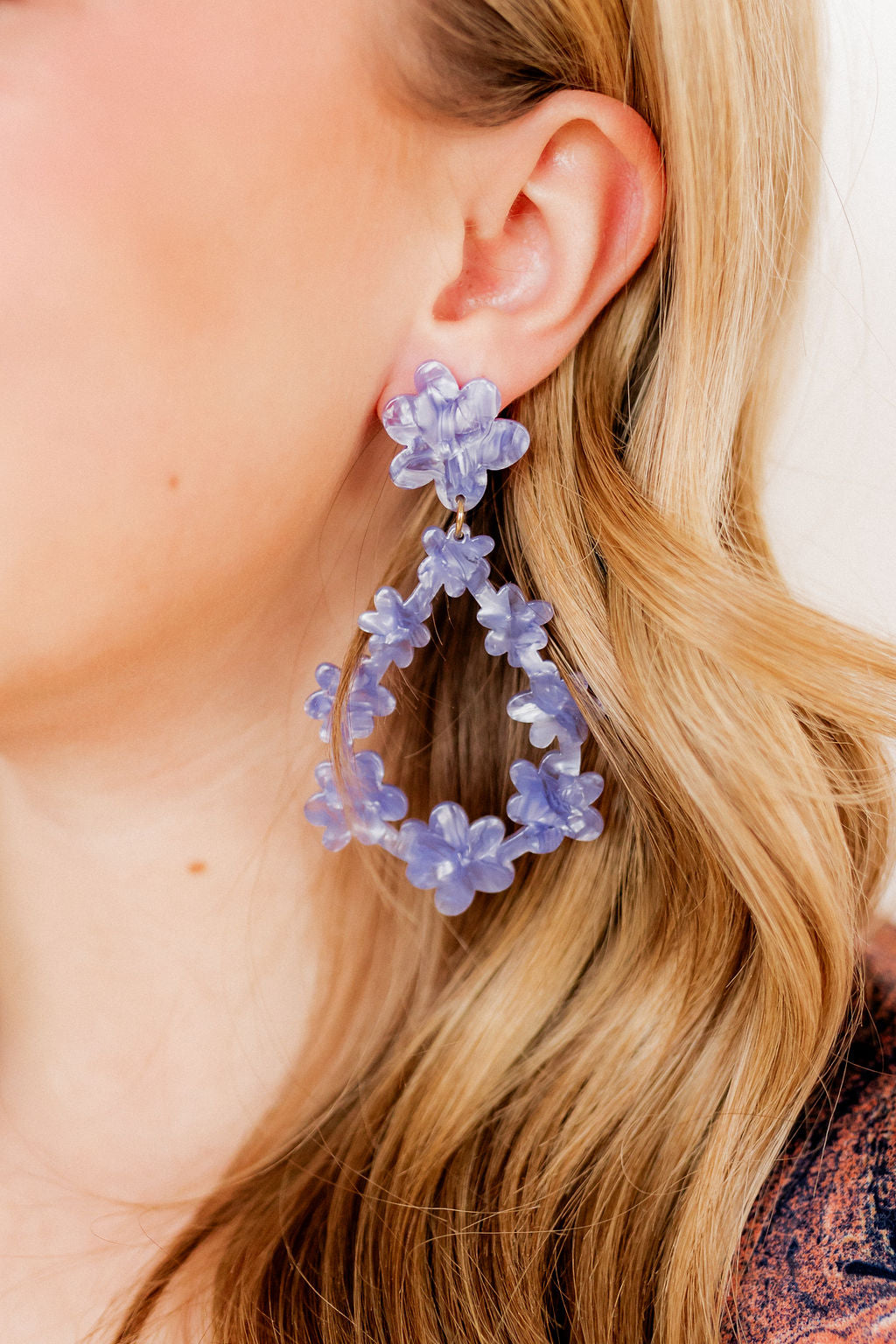 Bianca - Periwinkle - Earrings