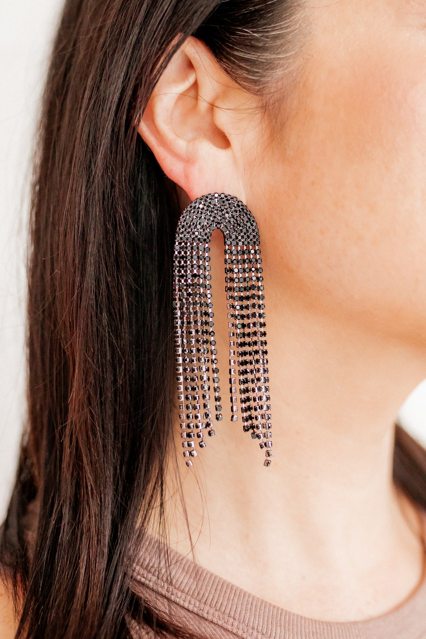 Blair - Black - Earrings