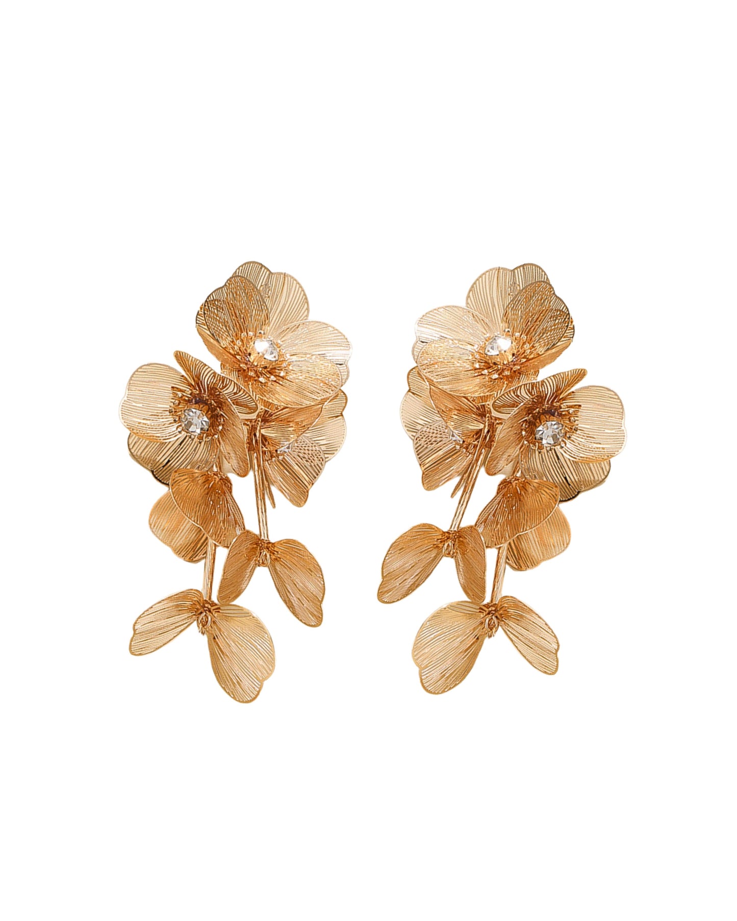 Audrey Statement Earring - Gold
