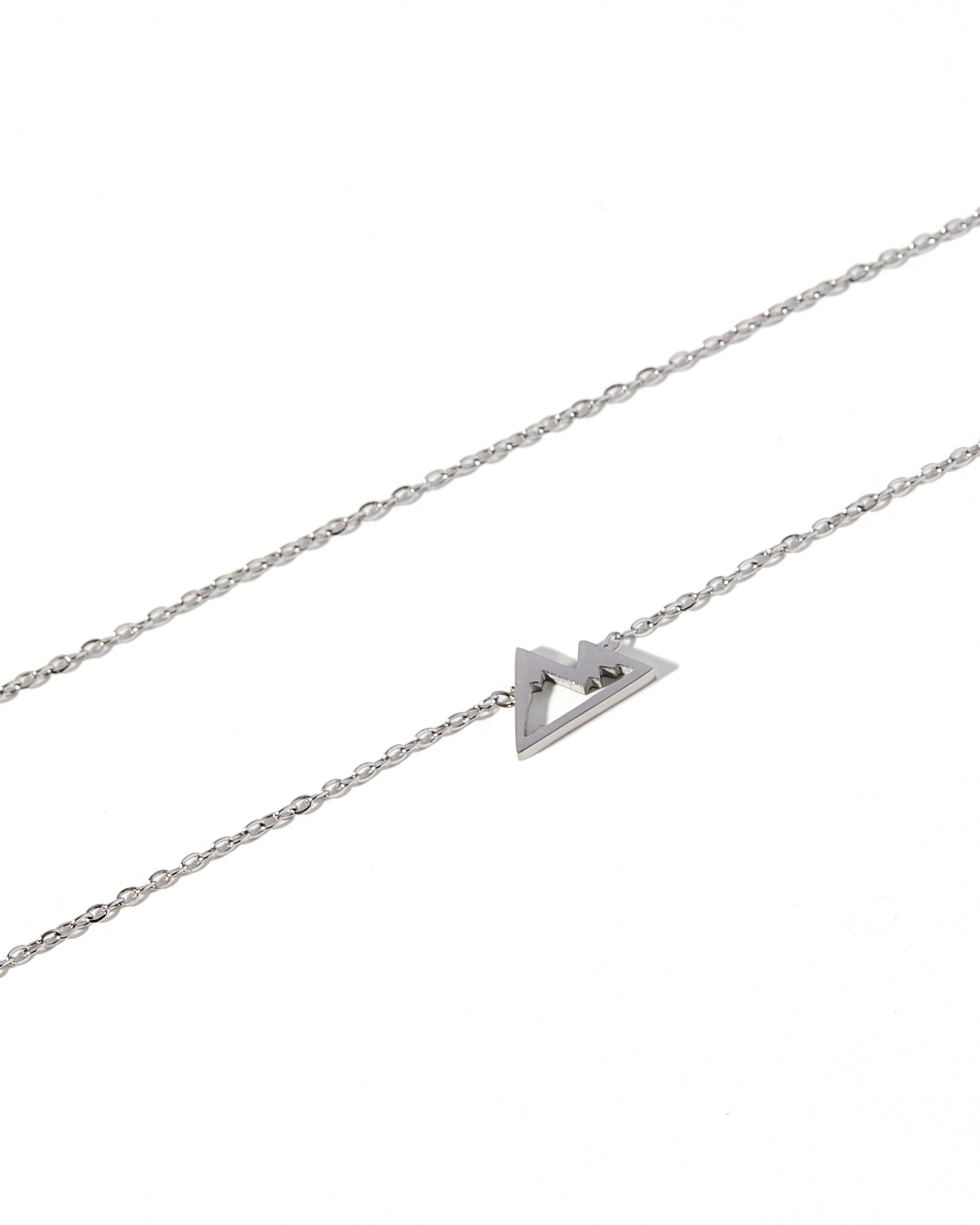 Necklace - Mountain - Silver