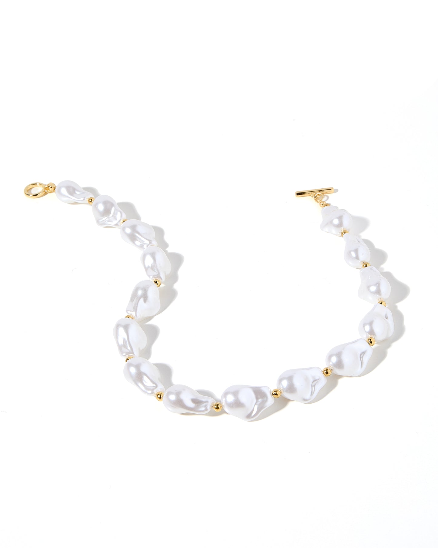 Necklace - Lana Pearl Gold