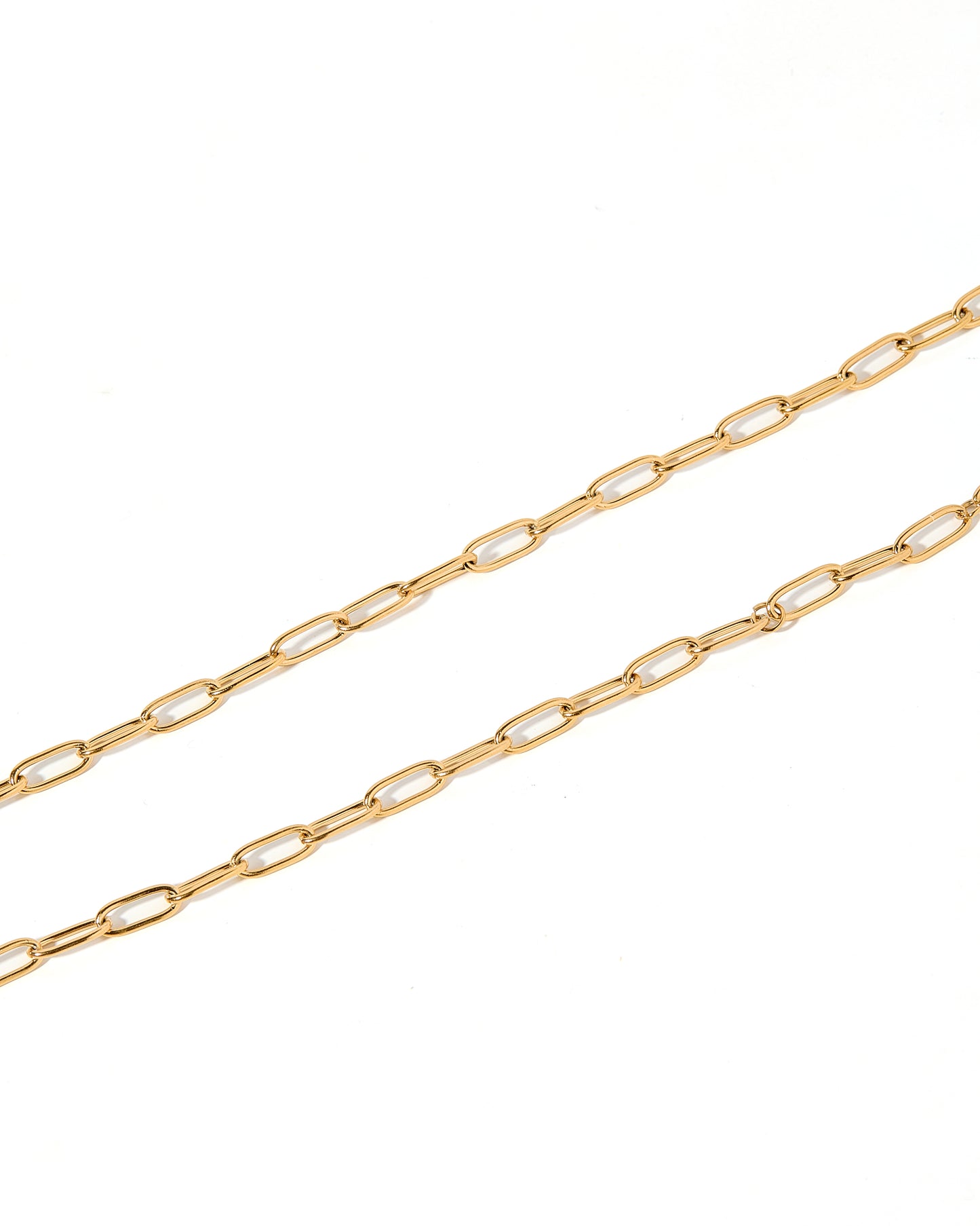 Necklace - Palmer Paperclip - Gold