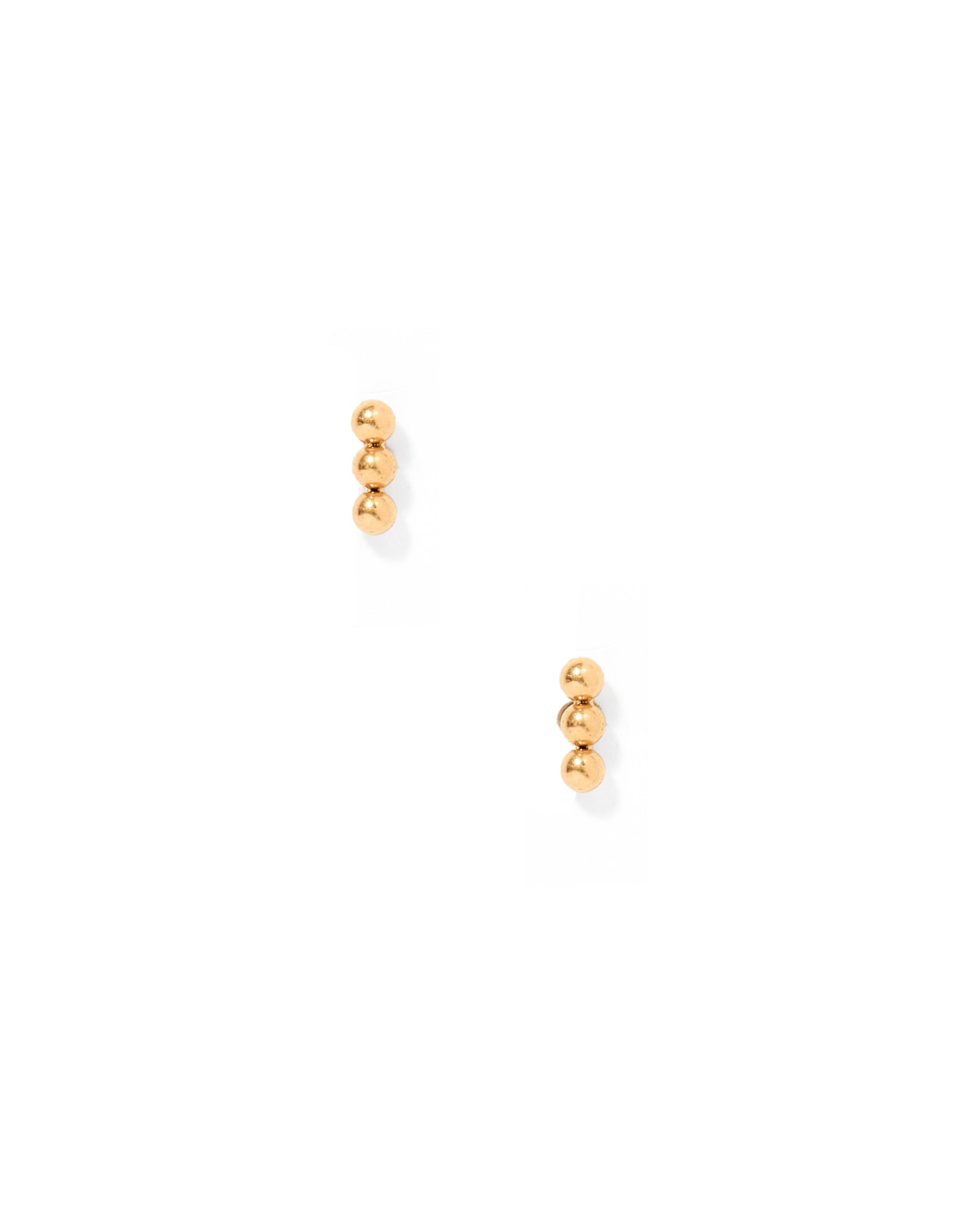 Screwback Stud Earrings - Tally Gold