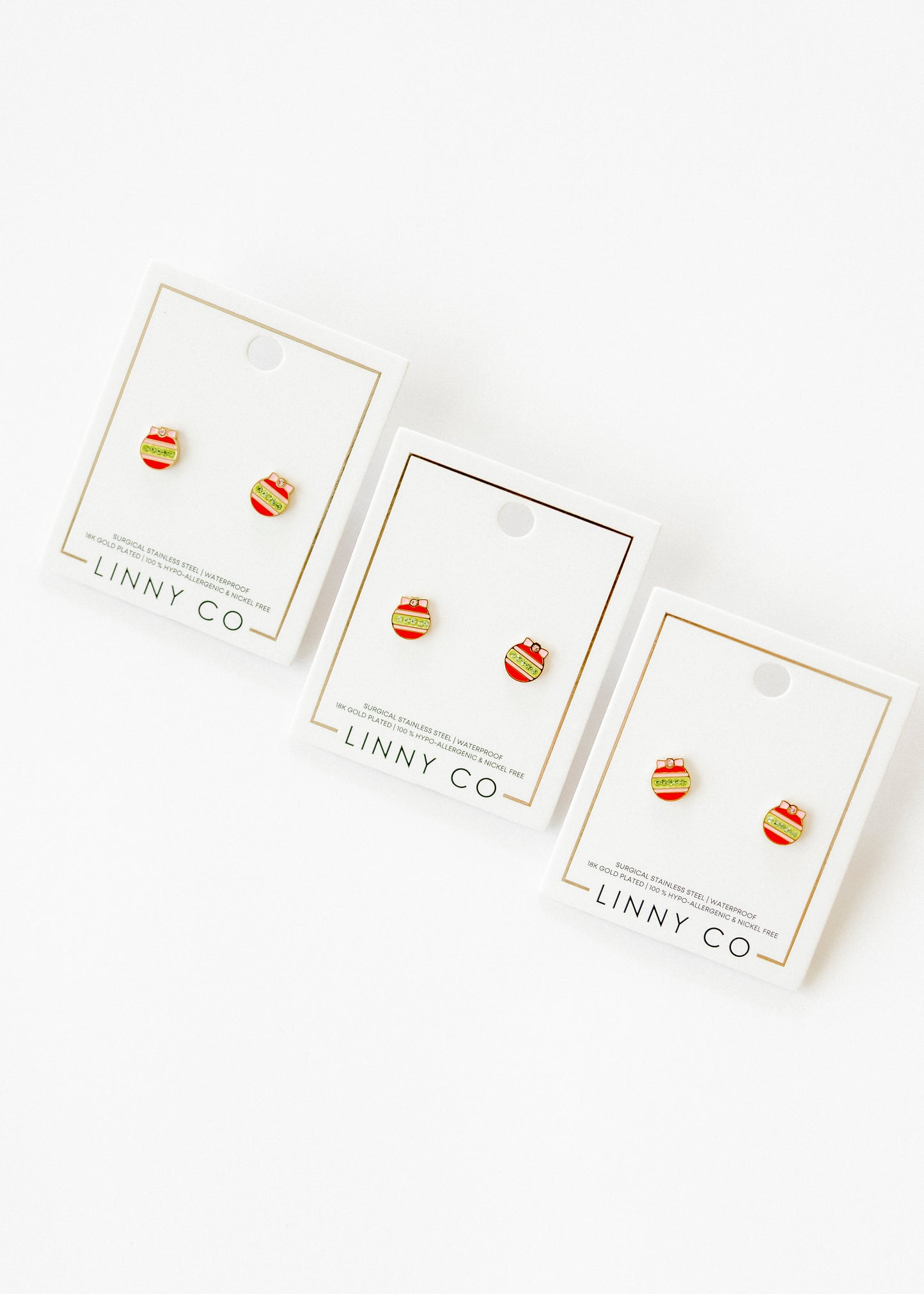 Screwback Stud Earrings - Chandler Ornament
