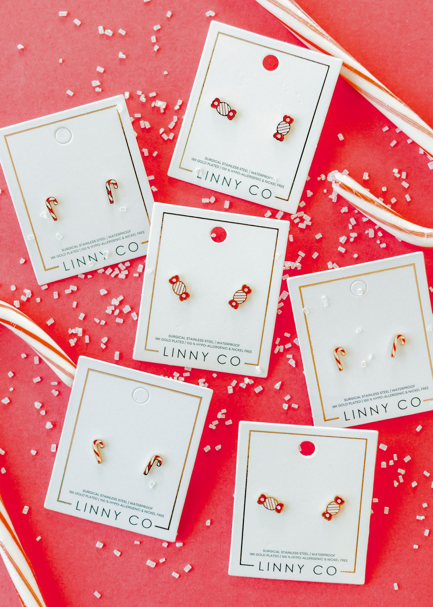 Screwback Stud Earrings - Taffy