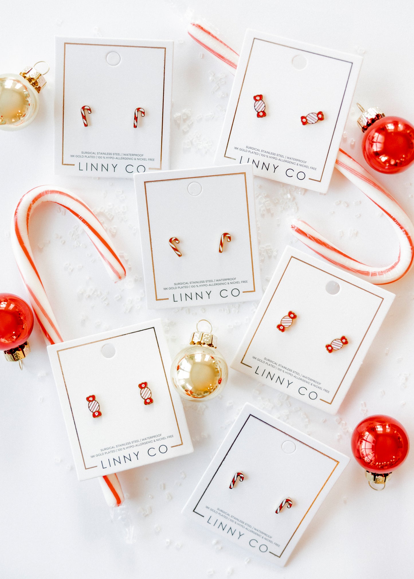 Screwback Stud Earrings - Taffy