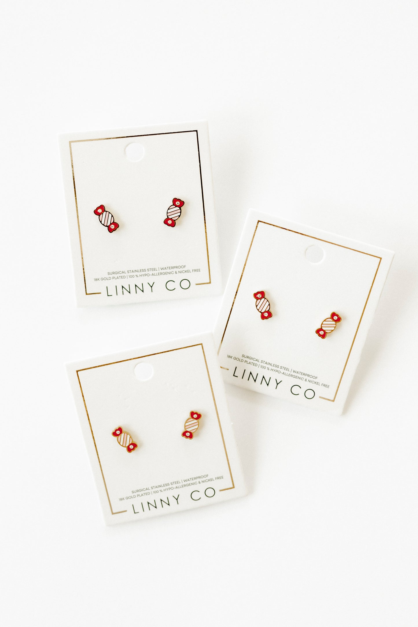 Screwback Stud Earrings - Taffy