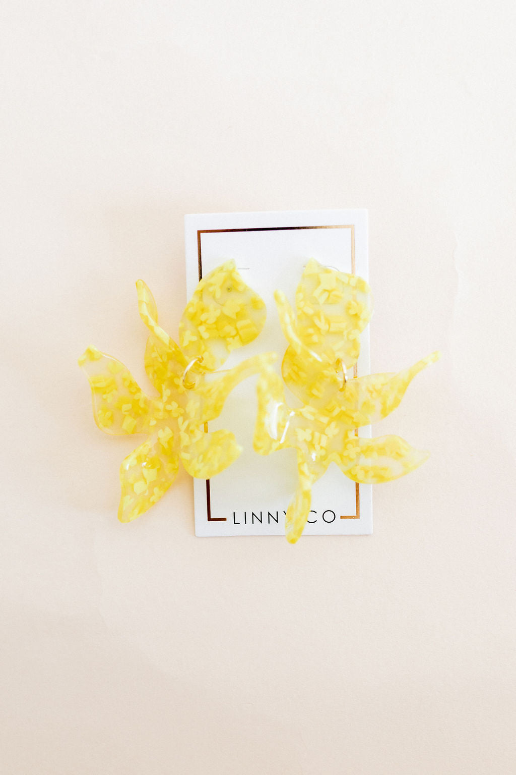 Flora Statement Earrings - Sunshine