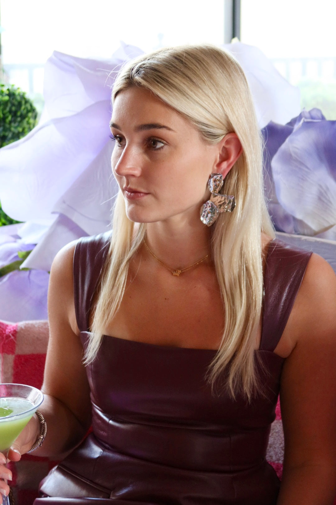 Eden Statement Earring - Silver
