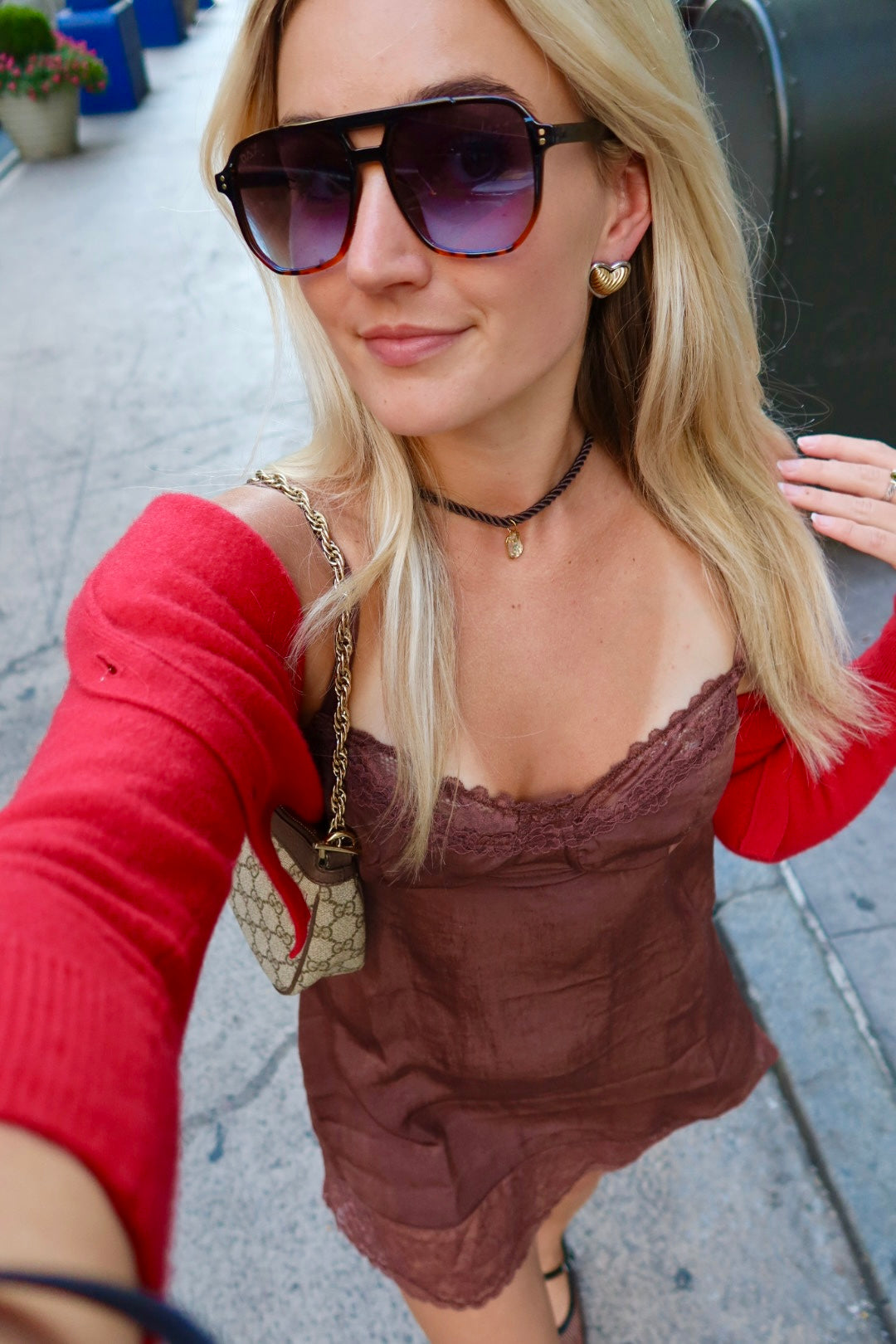 Necklace - Tailyn Rope Dark Brown
