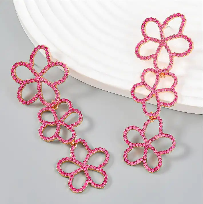 Reagan - Pink - Earrings