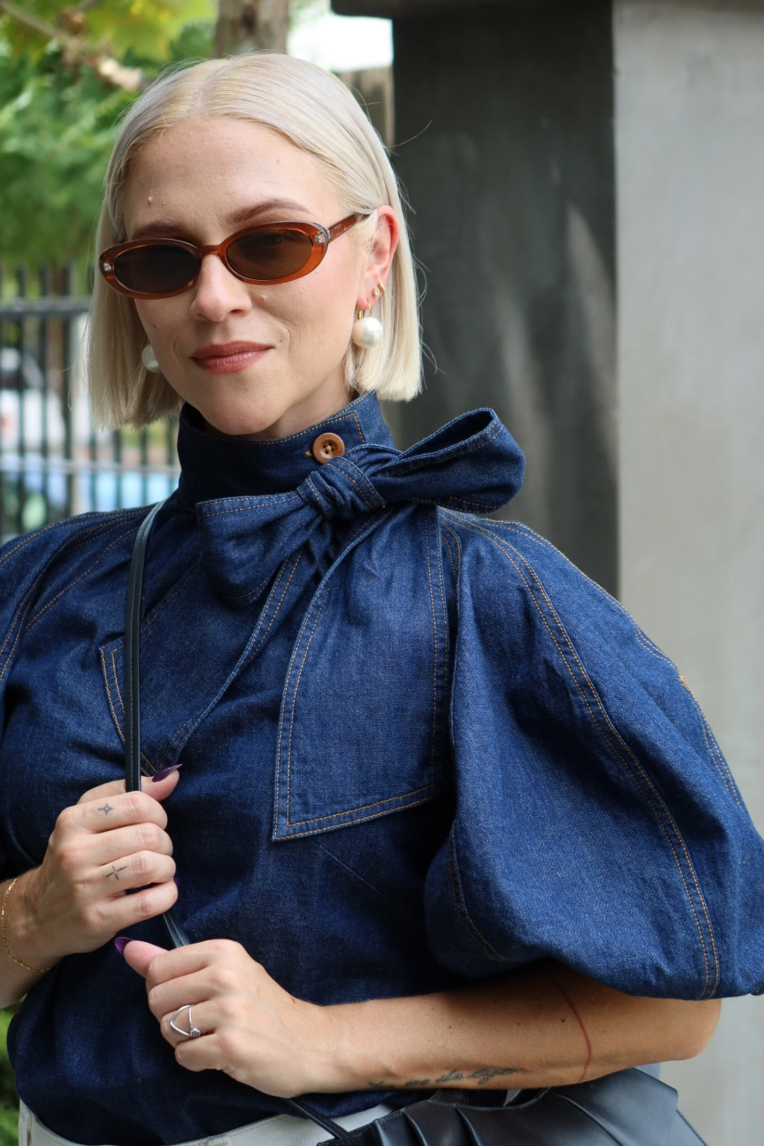 Mary Pearl Statement Earrings