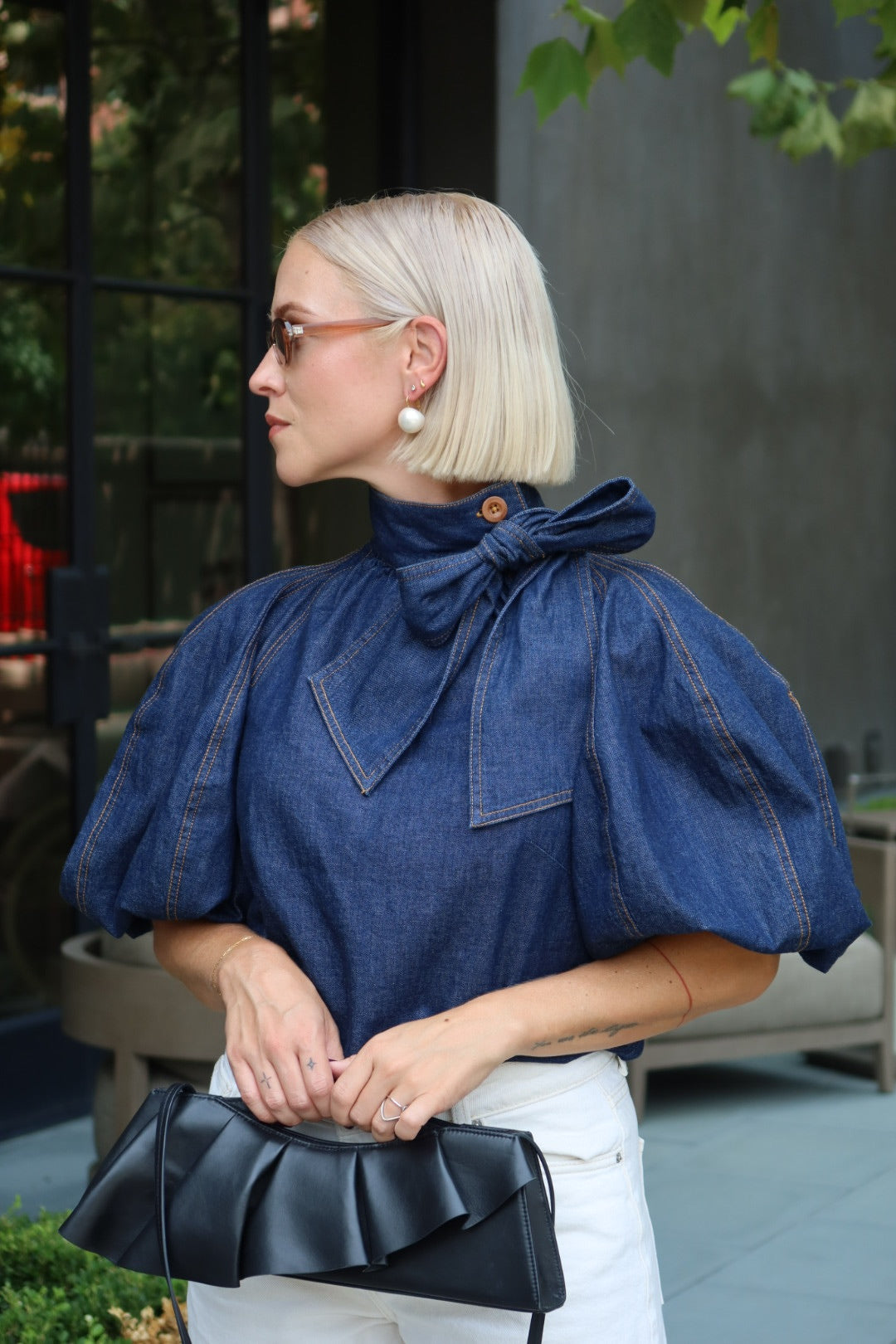 Mary Pearl Statement Earrings