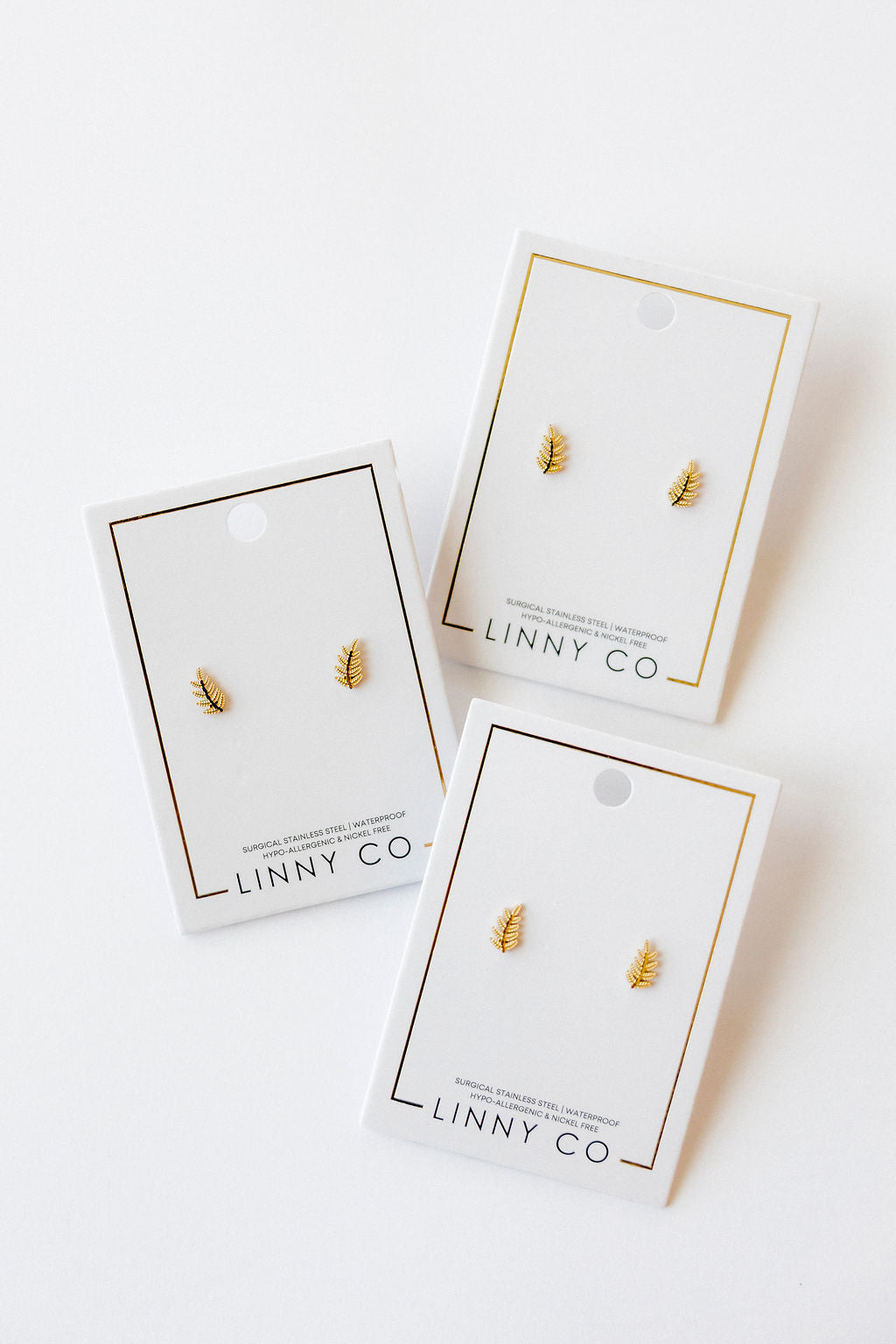 Screwback Stud Earrings - Sylvie