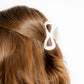 Hair Clip - Anna - Pearl White