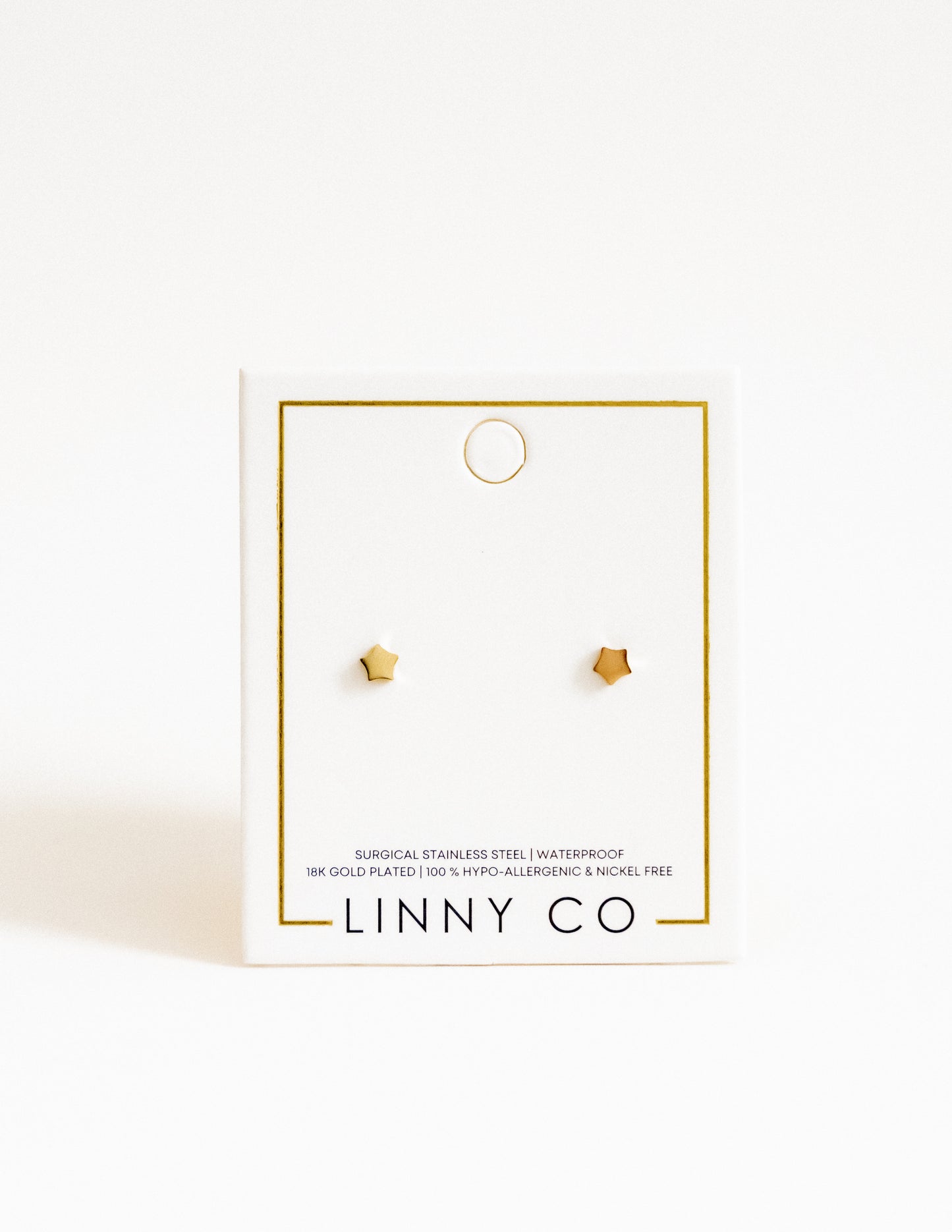 Screwback Stud Earrings - Stella