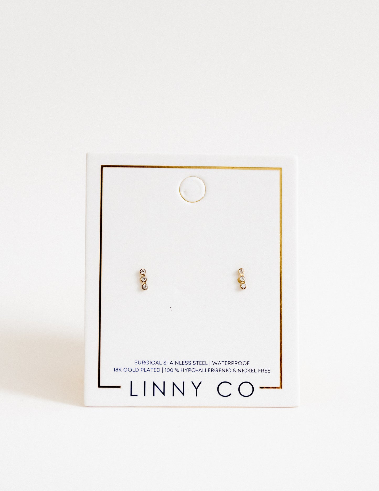 Screwback Stud Earrings - Hazel