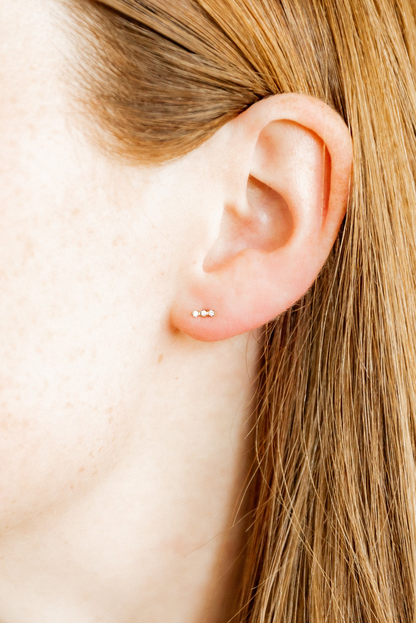 Screwback Stud Earrings - Hazel