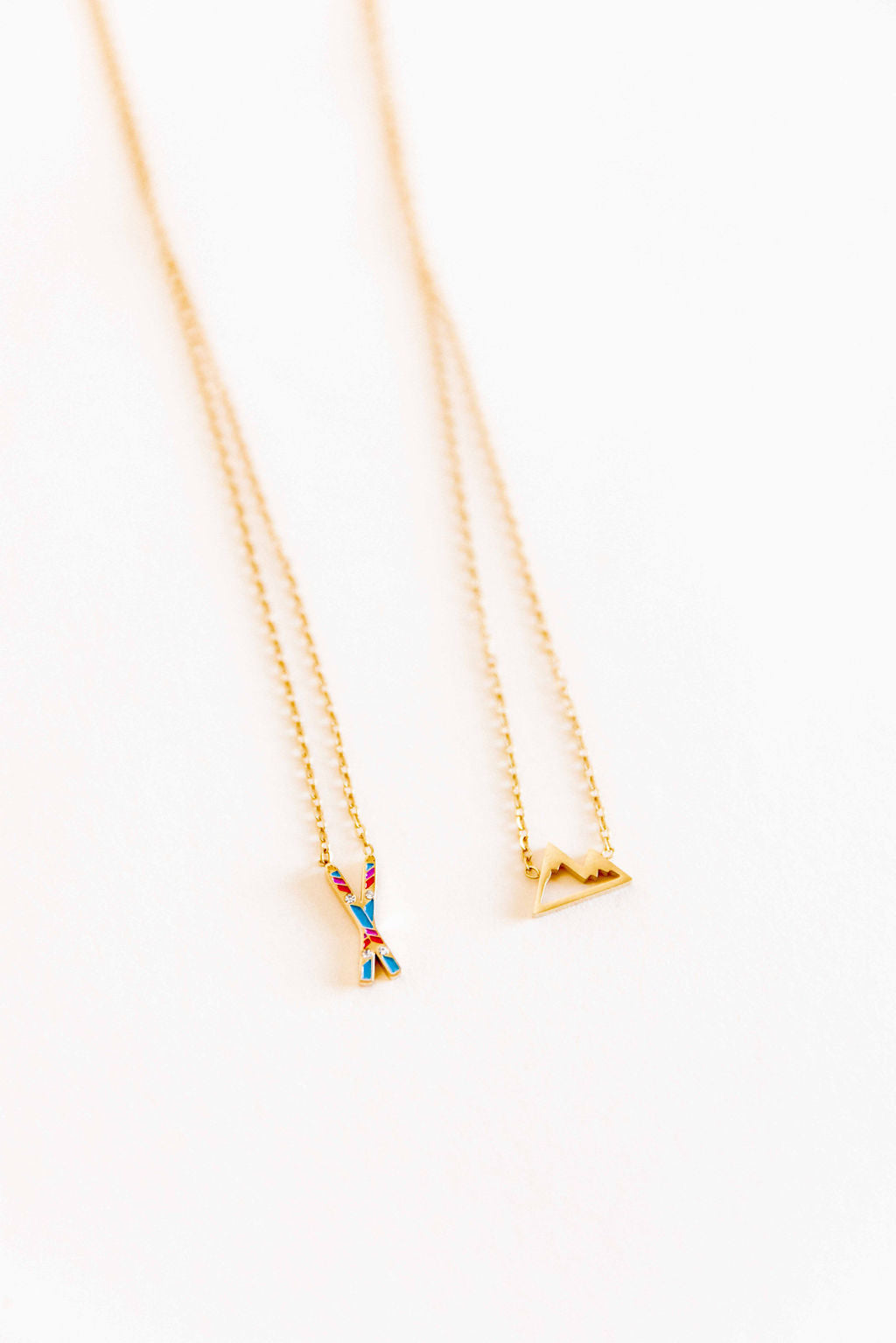 Necklace - Snow Ski