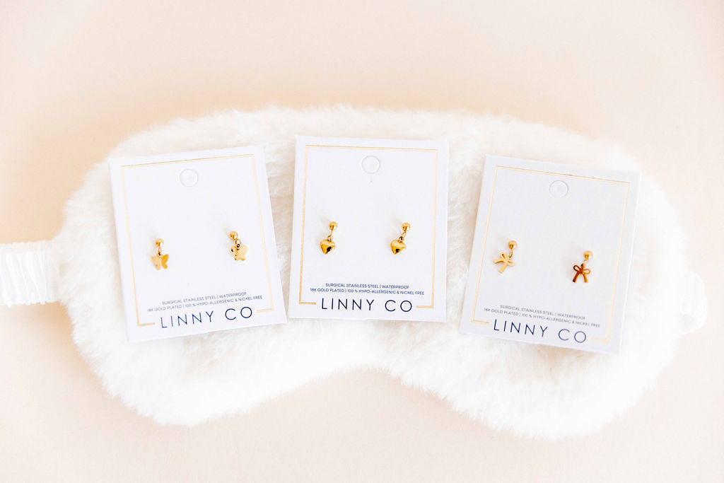 Screwback Stud Earrings - Millie Bow