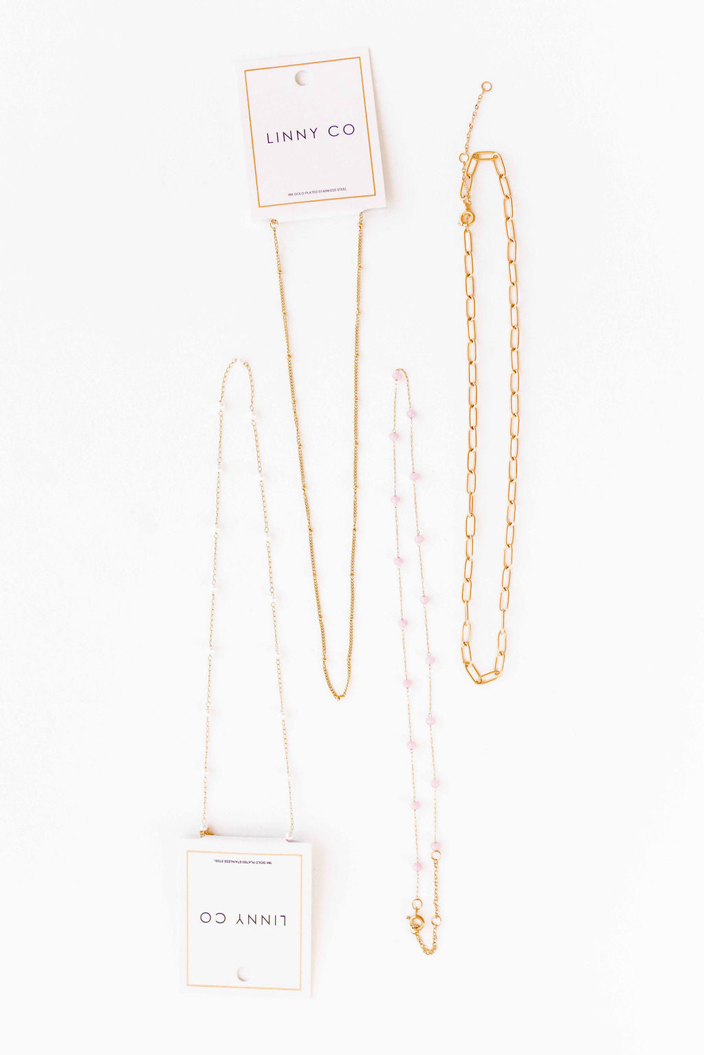 Necklace - Palmer Paperclip - Gold