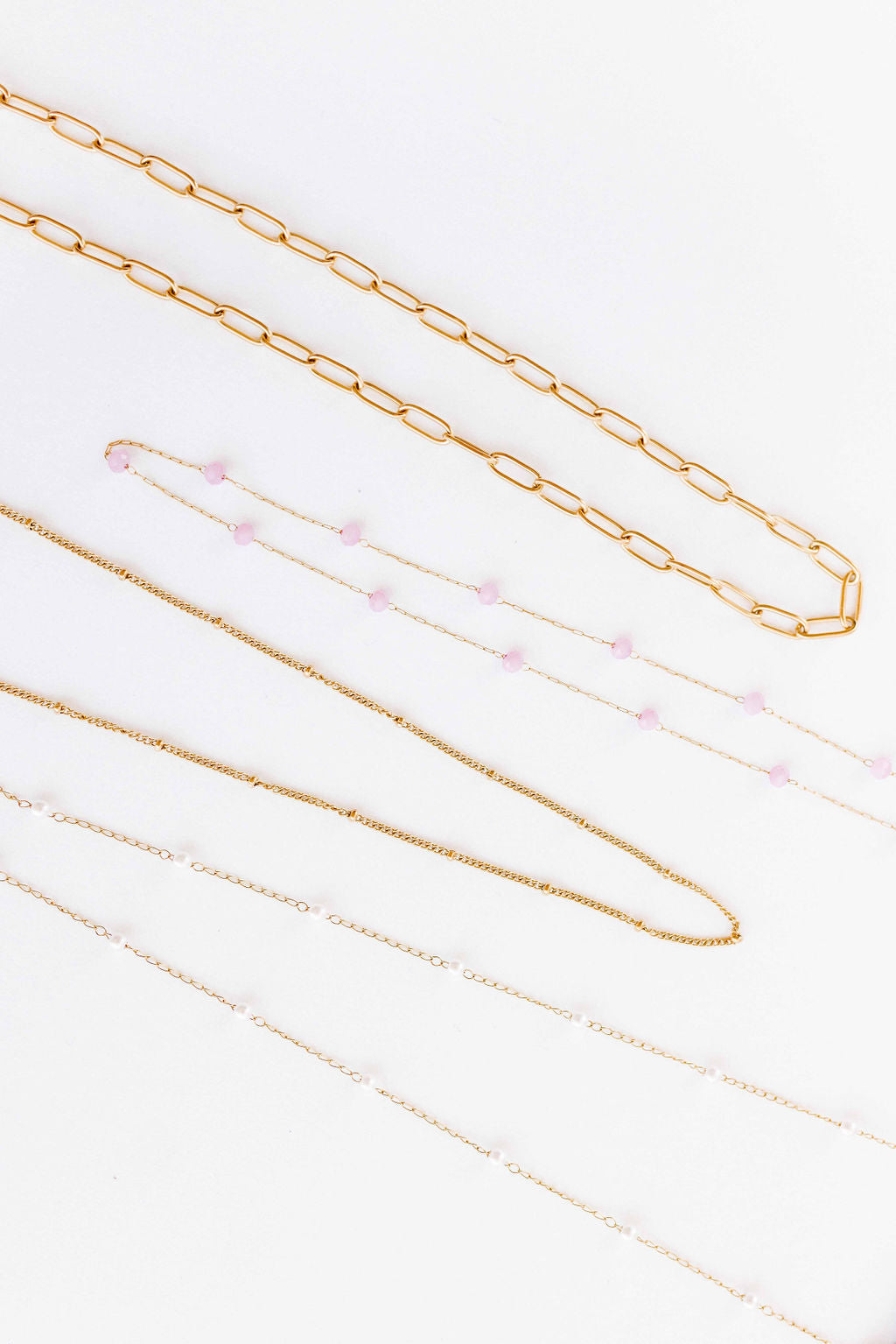 Necklace - Palmer Paperclip - Gold