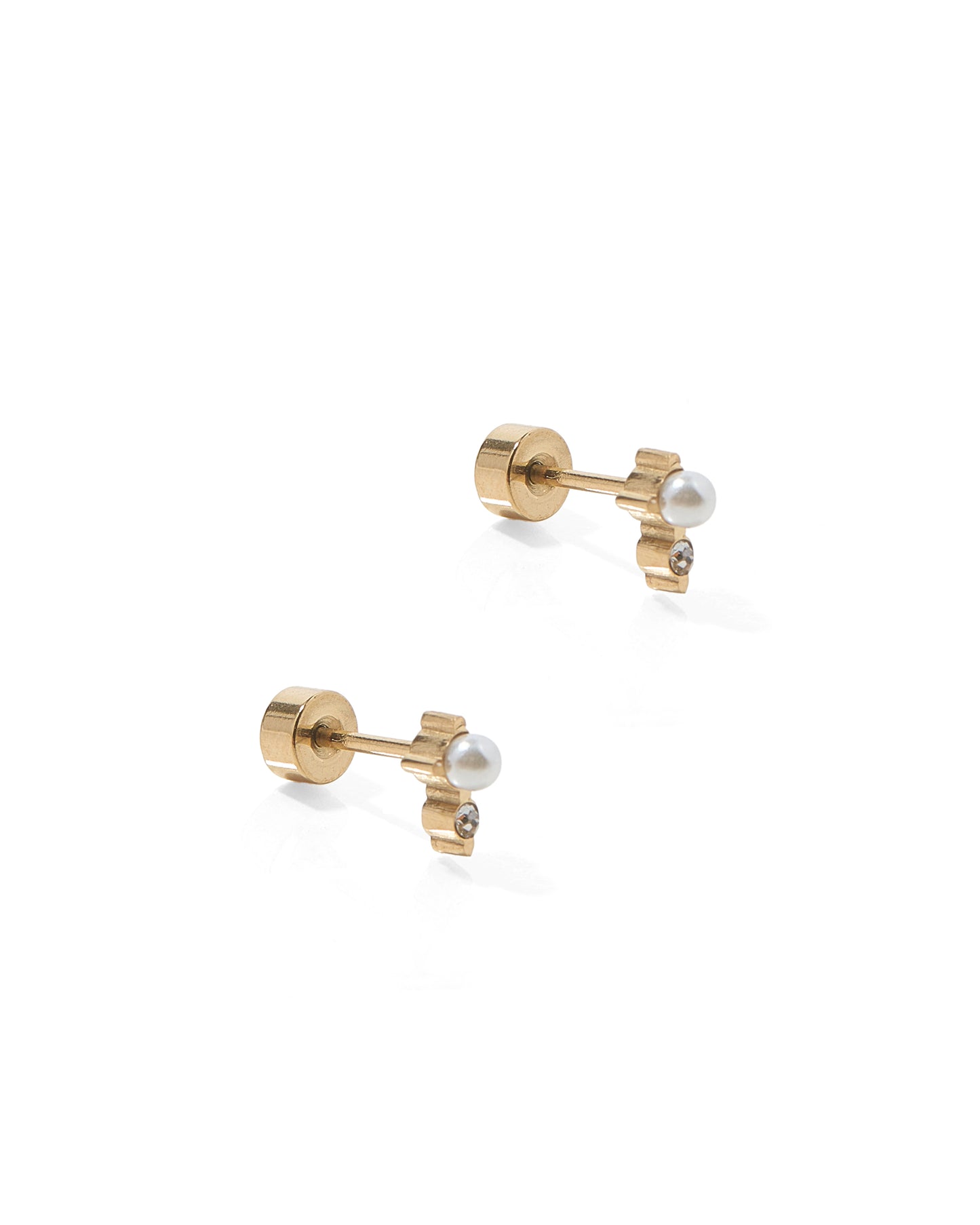 Screwback Stud Earrings - Mabel